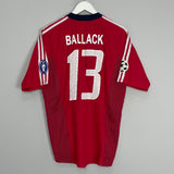 2002/03 BAYERN MUNICH BALLACK #13 C/L HOME SHIRT (M) ADIDAS