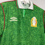 Shop 1994 MEXICO HOME SHIRT (M) UMBRO, classic football shirts, vintage football shirts & retro soccer jerseys at Cult Kits
