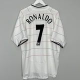 Shop 2003/05 MANCHESTER UNITED RONALDO #7 THIRD SHIRT (XL) NIKE, classic football shirts, vintage football shirts & retro soccer jerseys at Cult Kits