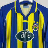 2002/03 FENERBAHCE JOHNSON #28 HOME SHIRT (L) OM