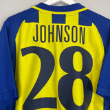 2002/03 FENERBAHCE JOHNSON #28 HOME SHIRT (L) OM