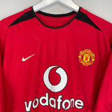 2002/03 MANCHESTER UNITED V.NISTELROOY #10 HOME SHIRT (XL) NIKE