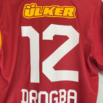 Shop 2012/13 GALATASARAY DROGBA #12 HOME SHIRT (L) NIKE, classic football shirts, vintage football shirts & retro soccer jerseys at Cult Kits