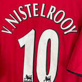 2002/03 MANCHESTER UNITED V.NISTELROOY #10 HOME SHIRT (XL) NIKE