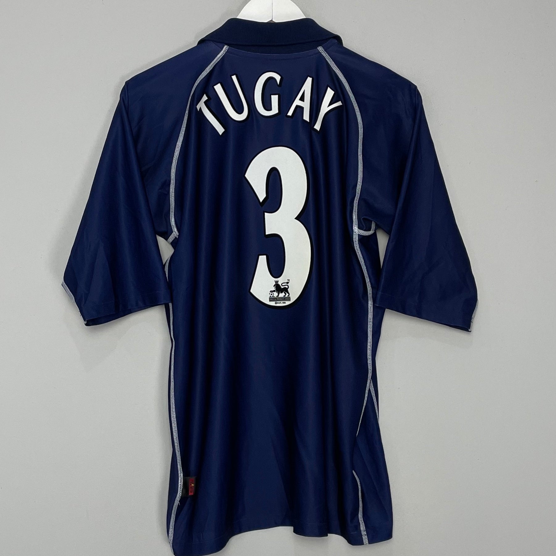 Shop 2001/02 BLACKBURN ROVERS TUGAY #3 AWAY SHIRT (XL) KAPPA, classic football shirts, vintage football shirts & retro soccer jerseys at Cult Kits