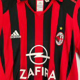 2005/06 AC MILAN MALDINI #3 HOME SHIRT (M) ADIDAS