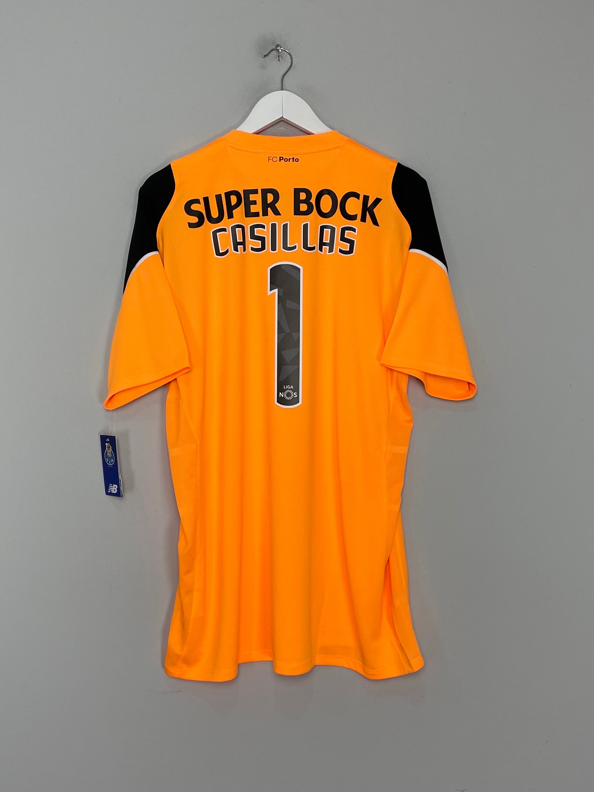 Shop 2016/17 PORTO CASILLAS #1 *BNWT* GK SHIRT (XXL) NEW BALANCE, classic football shirts, vintage football shirts & retro soccer jerseys at Cult Kits
