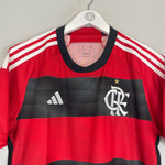 Shop 2023/24 FLAMENGO HOME SHIRT (M) ADIDAS, classic football shirts, vintage football shirts & retro soccer jerseys at Cult Kits
