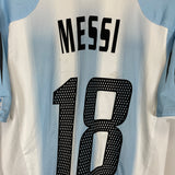 2004/05 ARGENTINA MESSI #18 HOME SHIRT (M) ADIDAS
