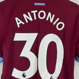 2018/19 WEST HAM ANTONIO #30 HOME SHIRT (M) UMBRO