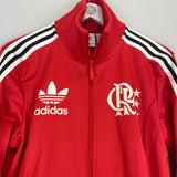 Shop 1981 FLAMENGO ADIDAS ORIGINALS TRACK JACKET (M), classic football shirts, vintage football shirts & retro soccer jerseys at Cult Kits