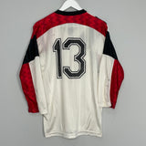 Shop 1992/93 ATLAS #13 AWAY SHIRT (M) PAJARITO SPORT, classic football shirts, vintage football shirts & retro soccer jerseys at Cult Kits