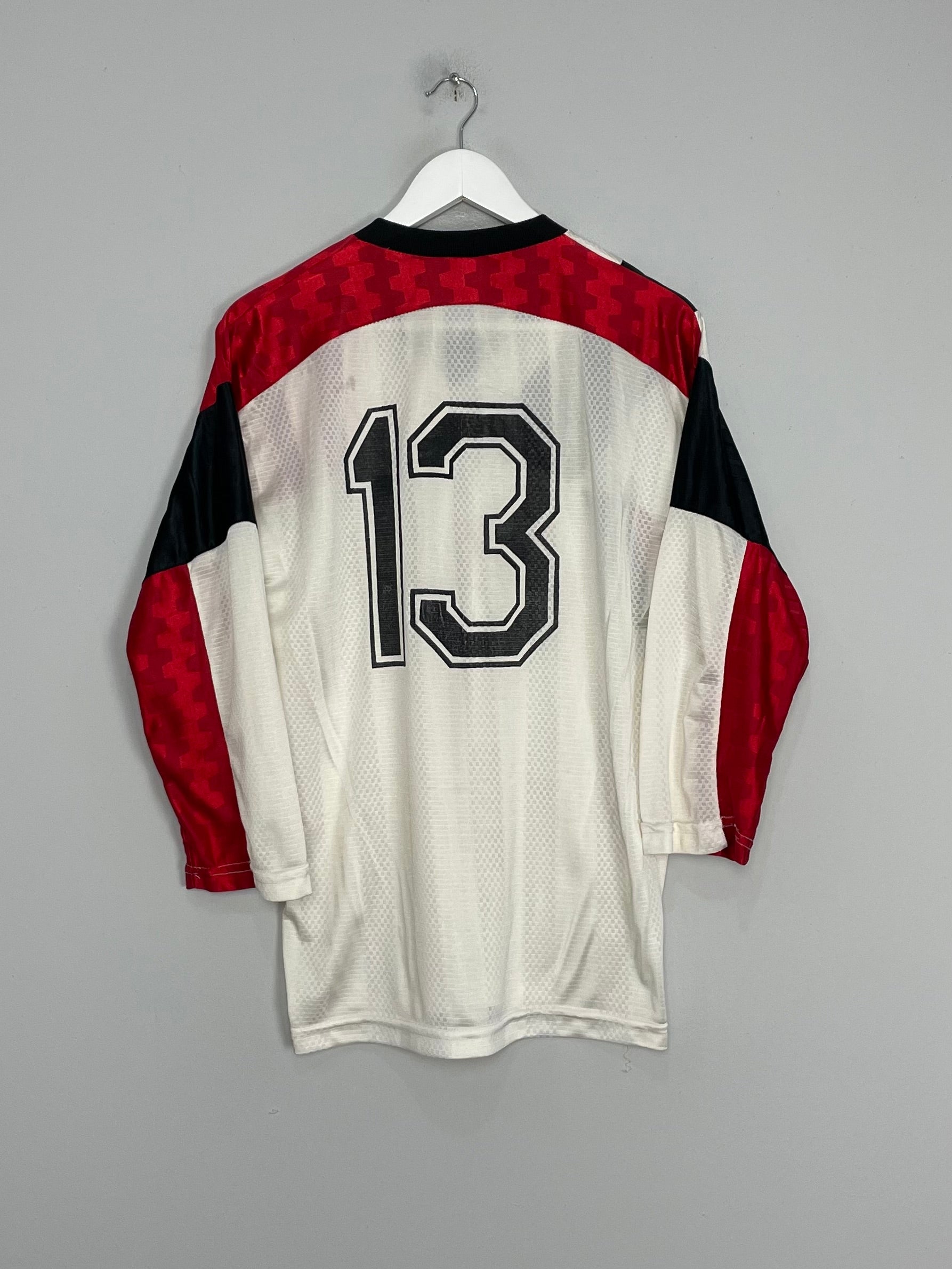 Shop 1992/93 ATLAS #13 AWAY SHIRT (M) PAJARITO SPORT, classic football shirts, vintage football shirts & retro soccer jerseys at Cult Kits