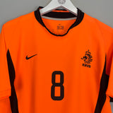 2002/04 NETHERLANDS DAVIDS #8 HOME SHIRT (S) NIKE