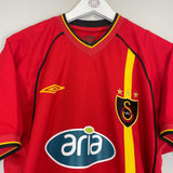 2002/03 GALATASARAY XAVIER #12 HOME SHIRT (M) UMBRO
