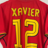 2002/03 GALATASARAY XAVIER #12 HOME SHIRT (M) UMBRO