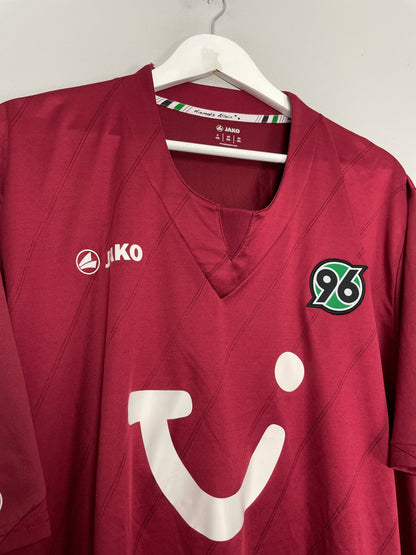 2011/12 HANNOVER 96 SCHLAUDRAFF #13 HOME SHIRT (XXXXL) JAKO