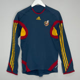 Shop 2008/10 SPAIN TRAINING SHIRT (M) ADIDAS, classic football shirts, vintage football shirts & retro soccer jerseys at Cult Kits