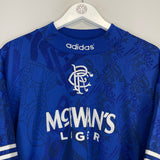 1994/96 RANGERS GASCOIGNE #8 HOME SHIRT (XL) ADIDAS