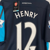 Shop 2011/12 ARSENAL HENRY #12 *BNWT* AWAY SHIRT (XL) NIKE, classic football shirts, vintage football shirts & retro soccer jerseys at Cult Kits