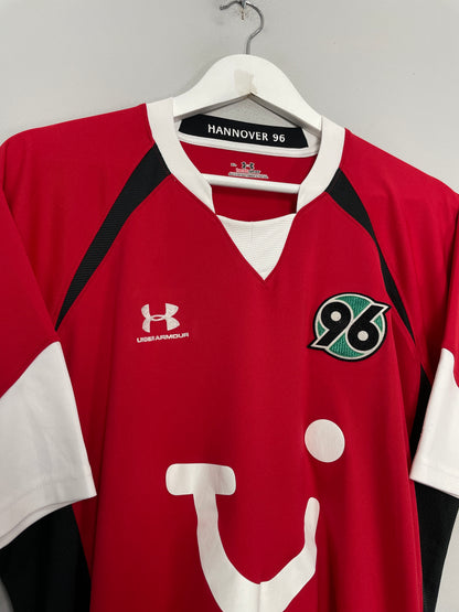 2009/10 HANNOVER HOME SHIRT (XL) UNDER ARMOUR