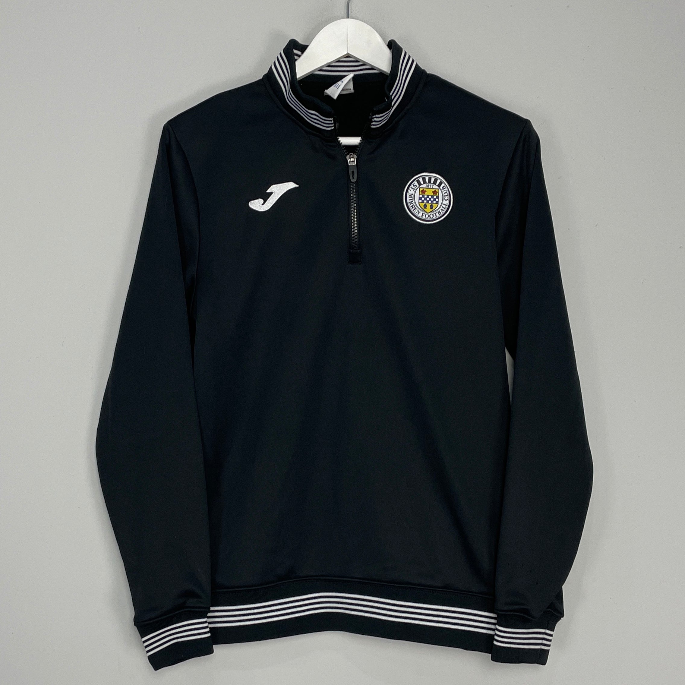 Shop 2020/21 ST MIRREN 1/4 ZIP JACKET (S) JOMA, classic football shirts, vintage football shirts & retro soccer jerseys at Cult Kits