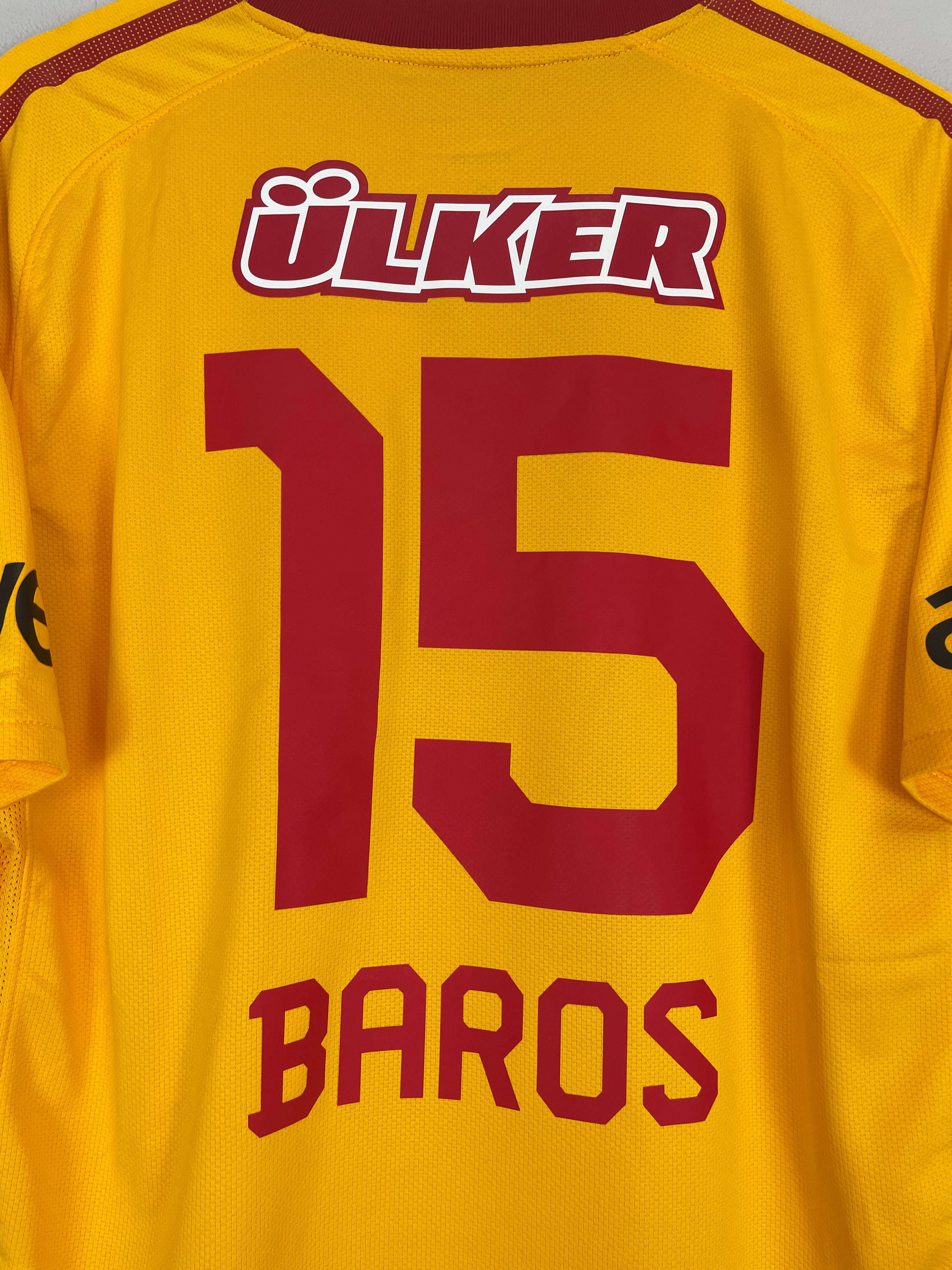 Shop 2011/12 GALATASARAY BAROS #15 *BNWT* THIRD SHIRT (L) NIKE, classic football shirts, vintage football shirts & retro soccer jerseys at Cult Kits