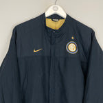 Shop 2008/09 INTER MILAN TRACK JACKET (M) NIKE, classic football shirts, vintage football shirts & retro soccer jerseys at Cult Kits