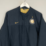 Shop 2008/09 INTER MILAN TRACK JACKET (M) NIKE, classic football shirts, vintage football shirts & retro soccer jerseys at Cult Kits