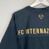 Shop 2008/09 INTER MILAN TRACK JACKET (M) NIKE, classic football shirts, vintage football shirts & retro soccer jerseys at Cult Kits
