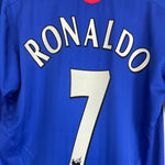 Shop 2005/06 MANCHESTER UNITED RONALDO #7 AWAY SHIRT (L) NIKE, classic football shirts, vintage football shirts & retro soccer jerseys at Cult Kits