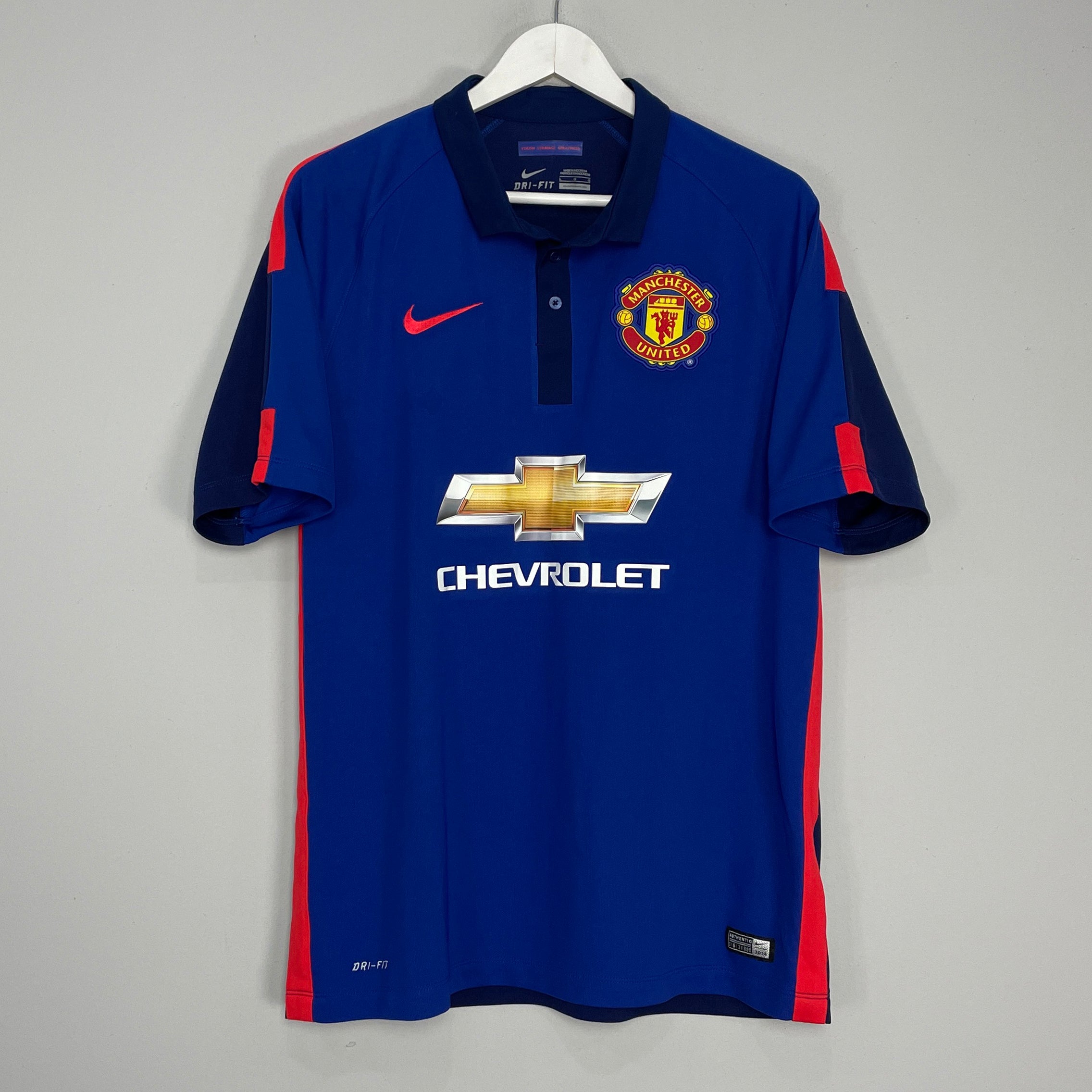 Shop 2014/15 MANCHESTER UNITED THIRD SHIRT (L) NIKE, classic football shirts, vintage football shirts & retro soccer jerseys at Cult Kits