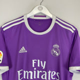 2016/17 REAL MADRID RONALDO #7 AWAY SHIRT (M) ADIDAS