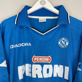 2000/01 NAPOLI AMORUSO #9 HOME SHIRT (XL) DIADORA