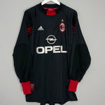 Shop 1999/00 AC MILAN GK SHIRT (L) ADIDAS, classic football shirts, vintage football shirts & retro soccer jerseys at Cult Kits
