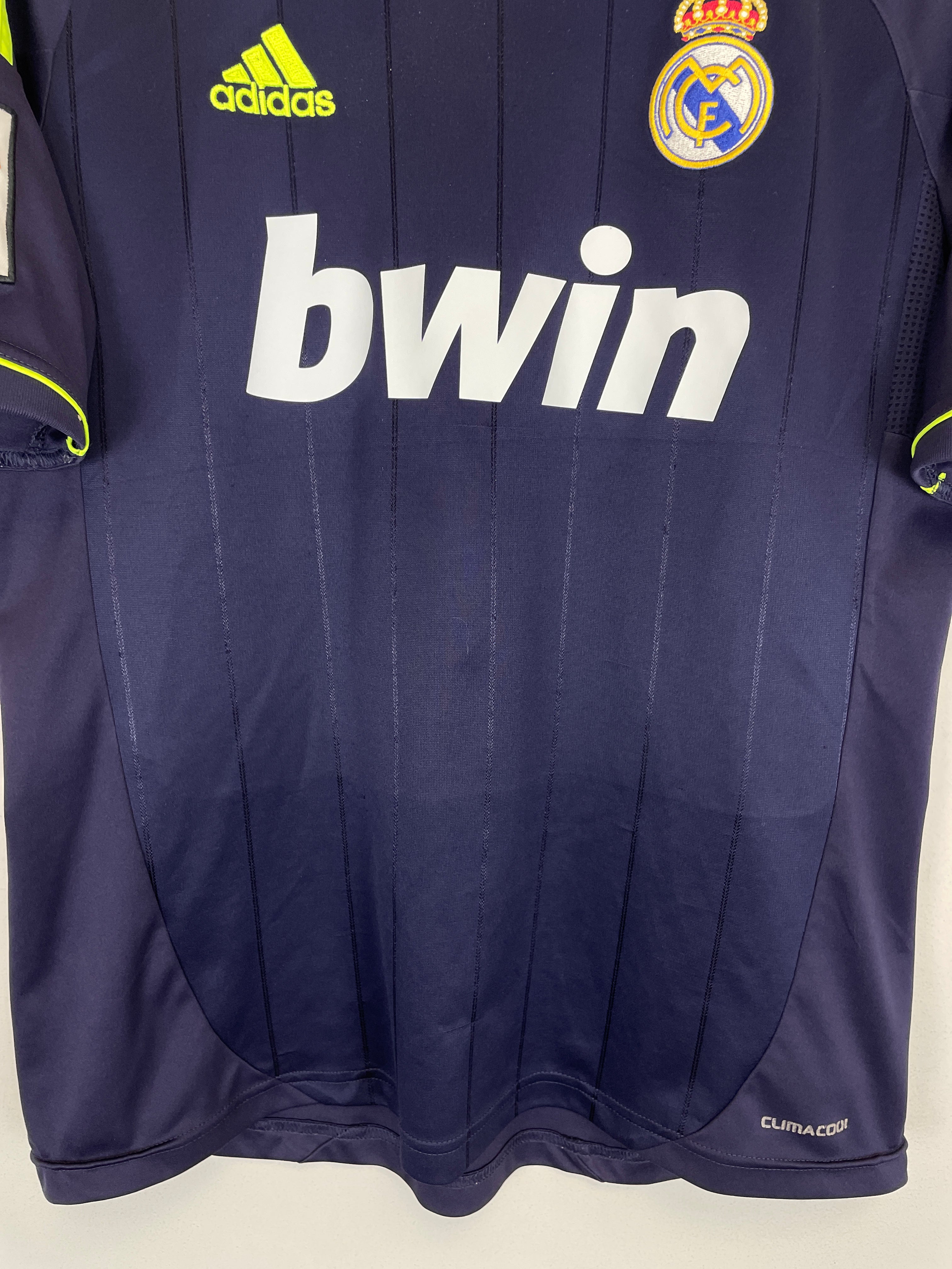Shop 2012/13 REAL MADRID RONALDO #7 AWAY SHIRT (M) ADIDAS, classic football shirts, vintage football shirts & retro soccer jerseys at Cult Kits