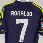 Shop 2012/13 REAL MADRID RONALDO #7 AWAY SHIRT (M) ADIDAS, classic football shirts, vintage football shirts & retro soccer jerseys at Cult Kits