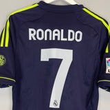 Shop 2012/13 REAL MADRID RONALDO #7 AWAY SHIRT (M) ADIDAS, classic football shirts, vintage football shirts & retro soccer jerseys at Cult Kits
