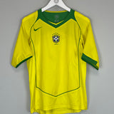 2004/06 BRAZIL HOME SHIRT (S) NIKE