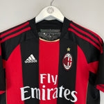 Buy 2010/11 AC MILAN RONALDINHO 80 HOME SHIRT (S) ADIDAS ~ Free worldwide shipping ~ Authentic Vintage Football Shirts from Cult Kits