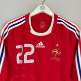 2007/08 FRANCE RIBERY #22 AWAY SHIRT (L) ADIDAS