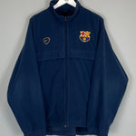 Shop 2000/01 BARCELONA TRACK JACKET (XL) NIKE, classic football shirts, vintage football shirts & retro soccer jerseys at Cult Kits