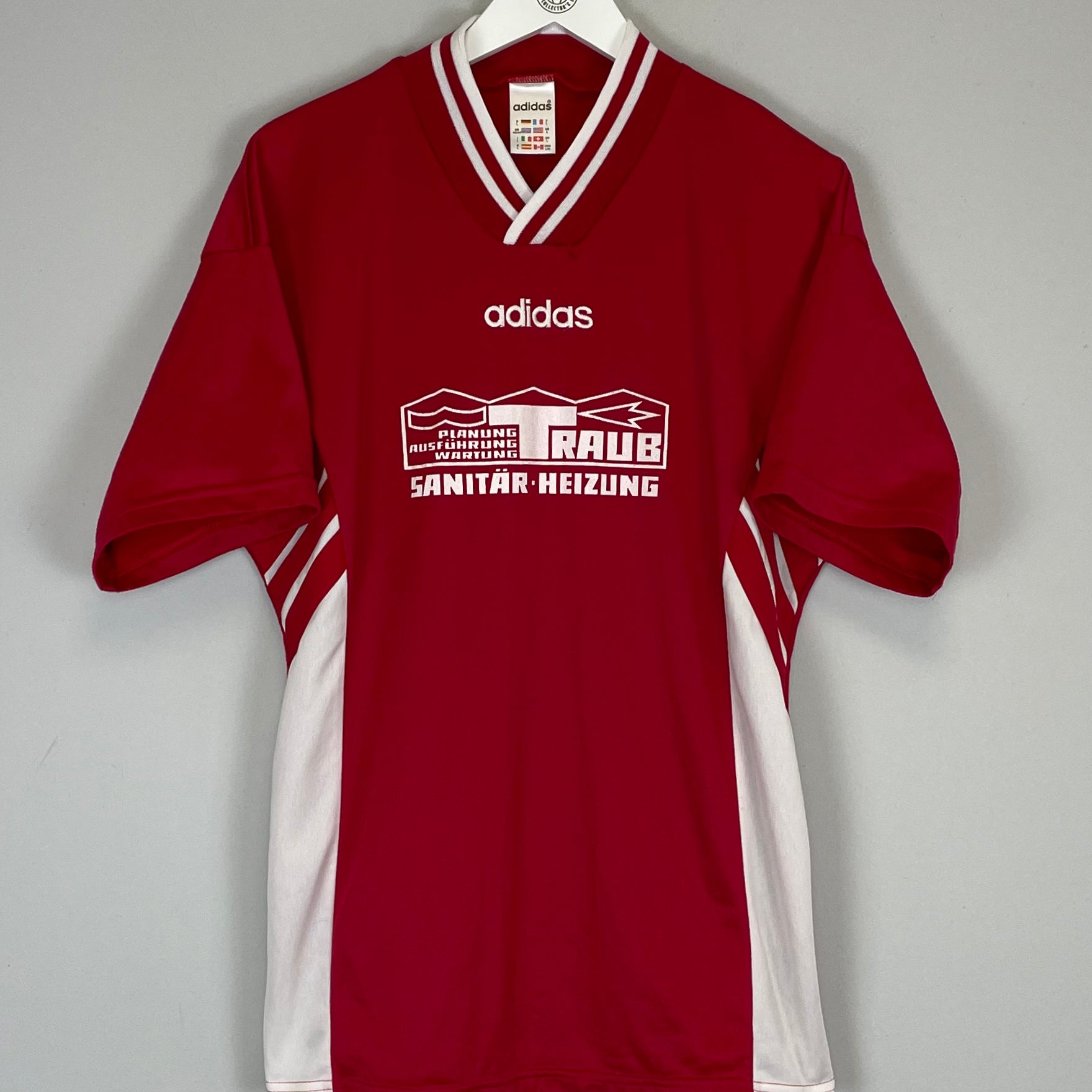 Shop 1997 ADIDAS #11 TEMPLATE SHIRT (L), classic football shirts, vintage football shirts & retro soccer jerseys at Cult Kits