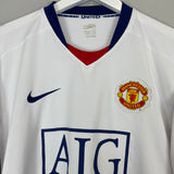 2008/10 MANCHESTER UNITED RONALDO #7 AWAY SHIRT (L) NIKE