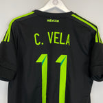 Shop 2015/16 MEXICO C.VELA #11 AWAY SHIRT (L) ADIDAS, classic football shirts, vintage football shirts & retro soccer jerseys at Cult Kits