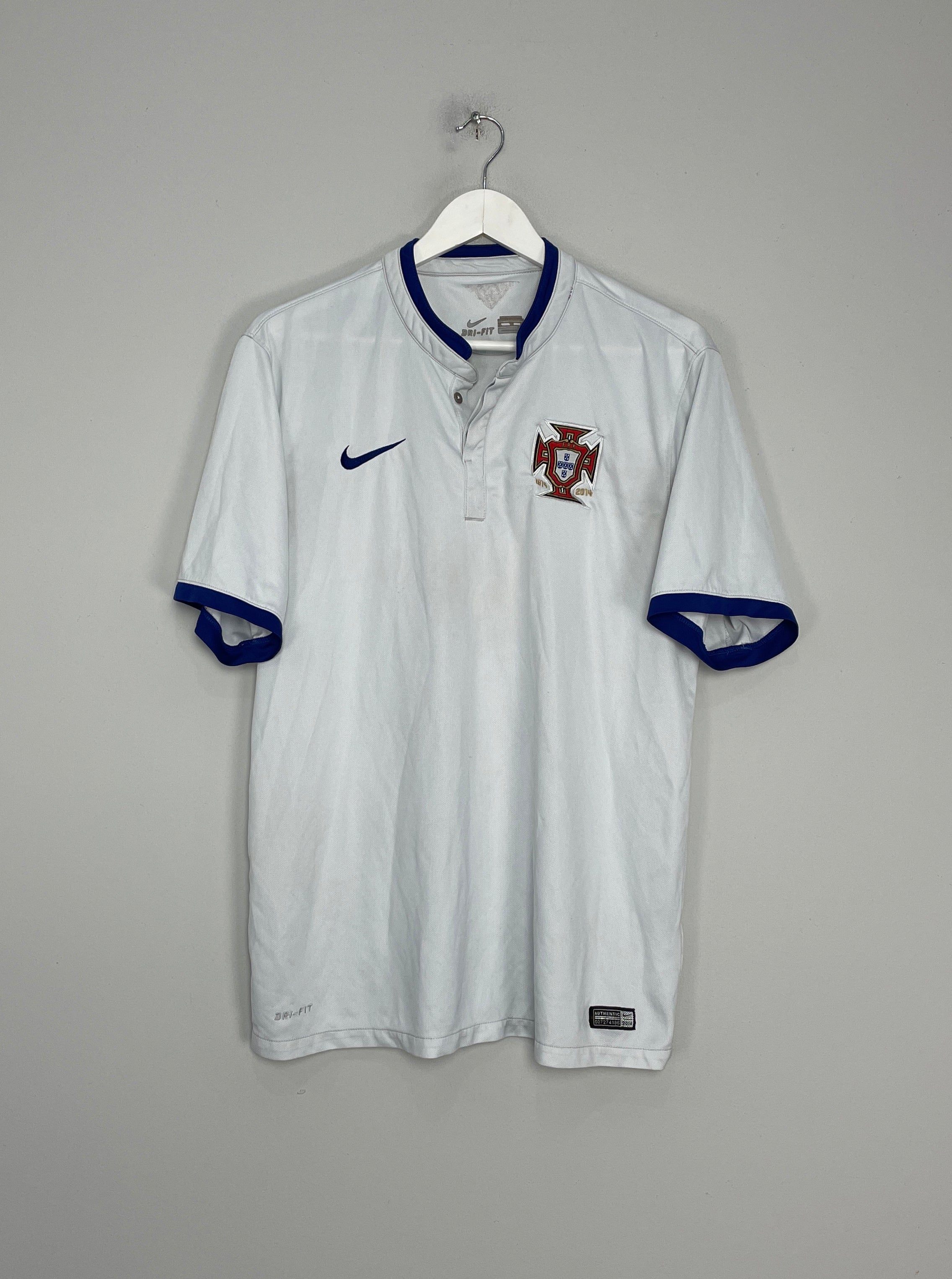 Shop 2014/15 PORTUGAL AWAY SHIRT (XL) NIKE, classic football shirts, vintage football shirts & retro soccer jerseys at Cult Kits