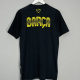 Shop 2013/14 BARCELONA TRAINING SHIRT (L) NIKE, classic football shirts, vintage football shirts & retro soccer jerseys at Cult Kits