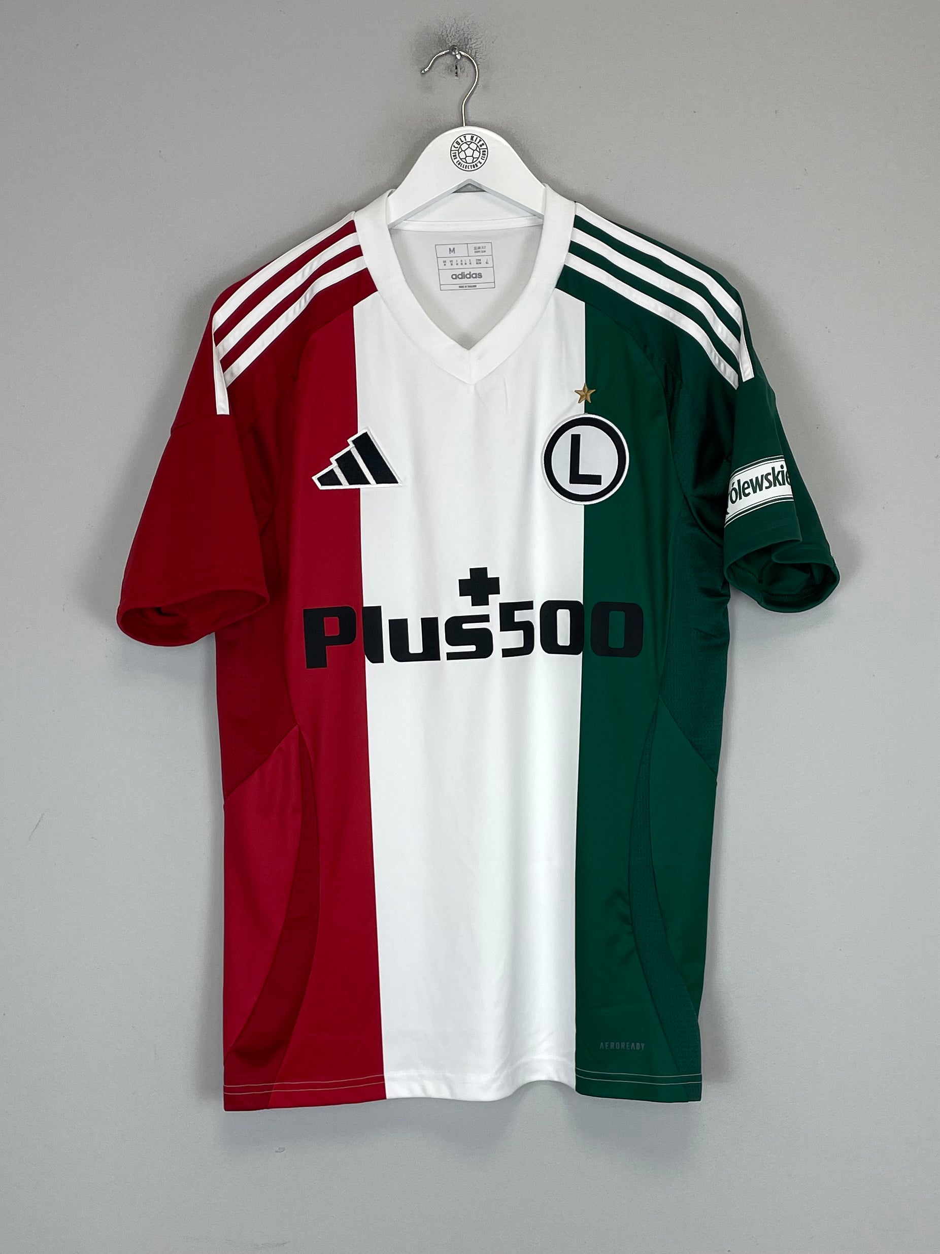 Shop 2024/25 LEGIA WARSAW FOURTH SHIRT (M) ADIDAS, classic football shirts, vintage football shirts & retro soccer jerseys at Cult Kits