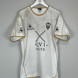 2005/06 ALBACETE SANTI #8 *SIGNED* HOME SHIRT (L) LE COQ