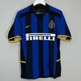 2002/03 INTER MILAN CRESPO #9 HOME SHIRT (S) NIKE